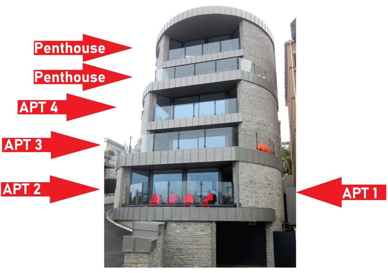 4 The View Apartments Ilfracombe - Seafront, Parking, Lift, Ev Εξωτερικό φωτογραφία